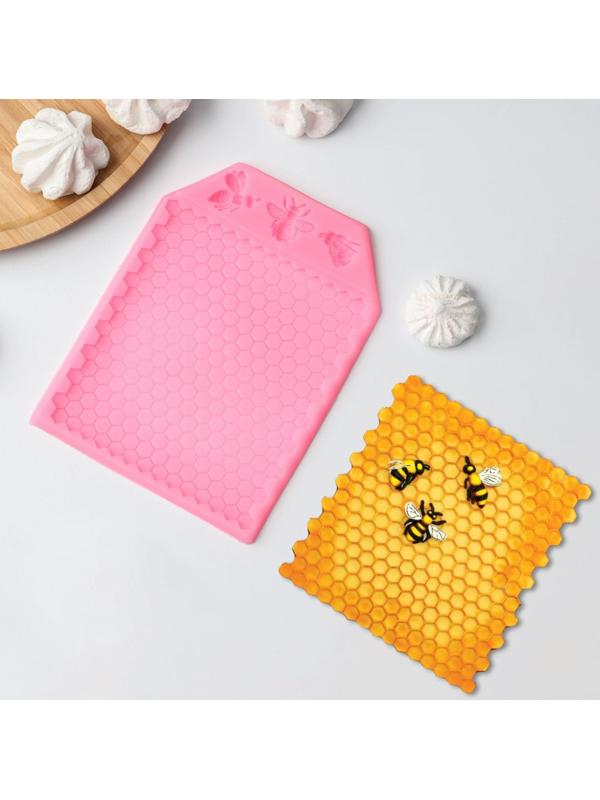 Молд «Пчелиные соты», 17×12,5×0,5 см, цвет МИКС