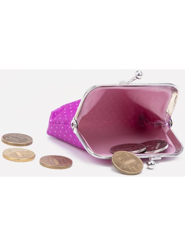 Кошелёк на фермуаре, цвет фиолетовый