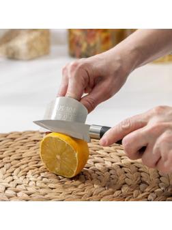 Защитная пластина для пальцев при нарезке, нержавеющая сталь