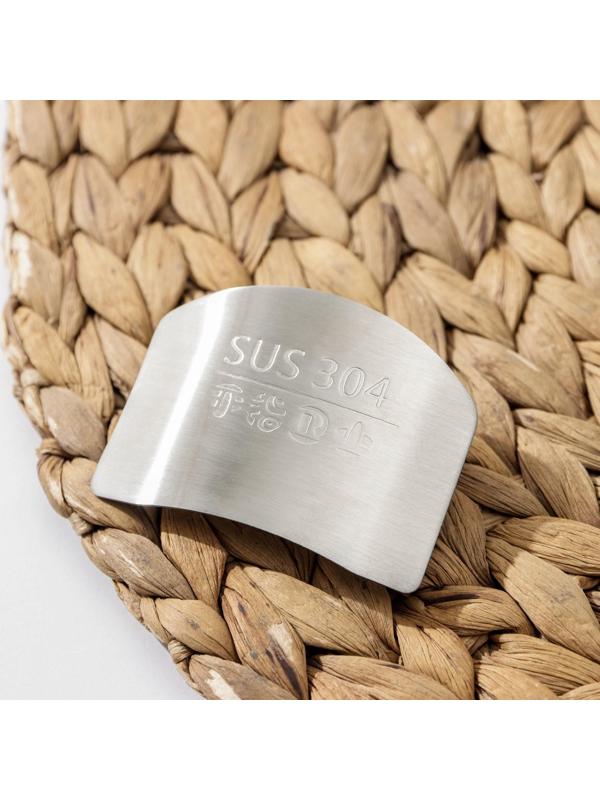 Защитная пластина для пальцев при нарезке, нержавеющая сталь