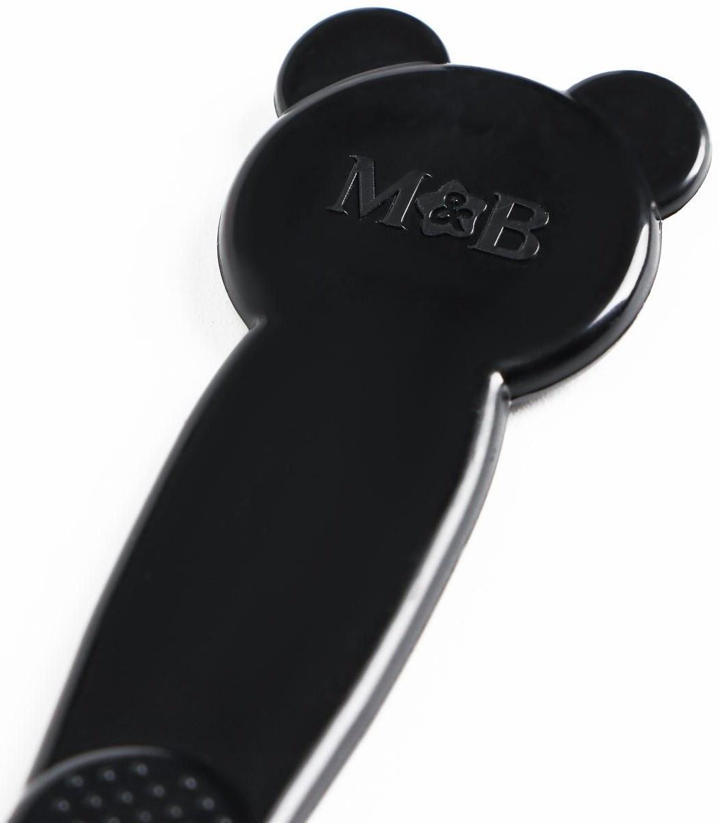 Набор детской посуды «Люблю есть», тарелка на присоске 250мл, вилка, ложка