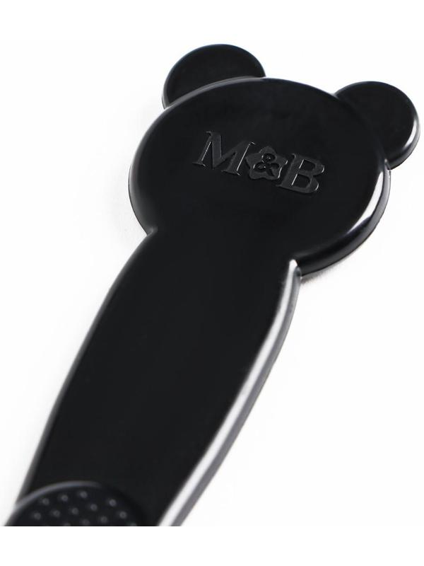 Набор детской посуды «Люблю есть», тарелка на присоске 250мл, вилка, ложка