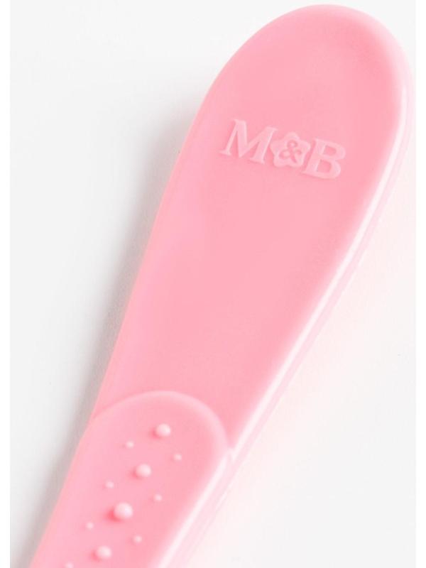 Набор детской посуды «Зайка Полли», тарелка на присоске 250мл, вилка, ложка