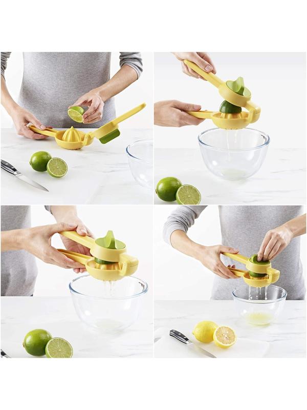 Соковыжималка ручная Juicer, цвет жёлто-зелёный