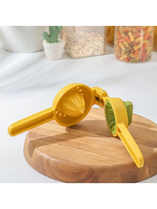 Соковыжималка ручная Juicer, цвет жёлто-зелёный