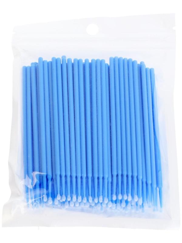 Щетка для детейлинга, набор 100 шт, синий