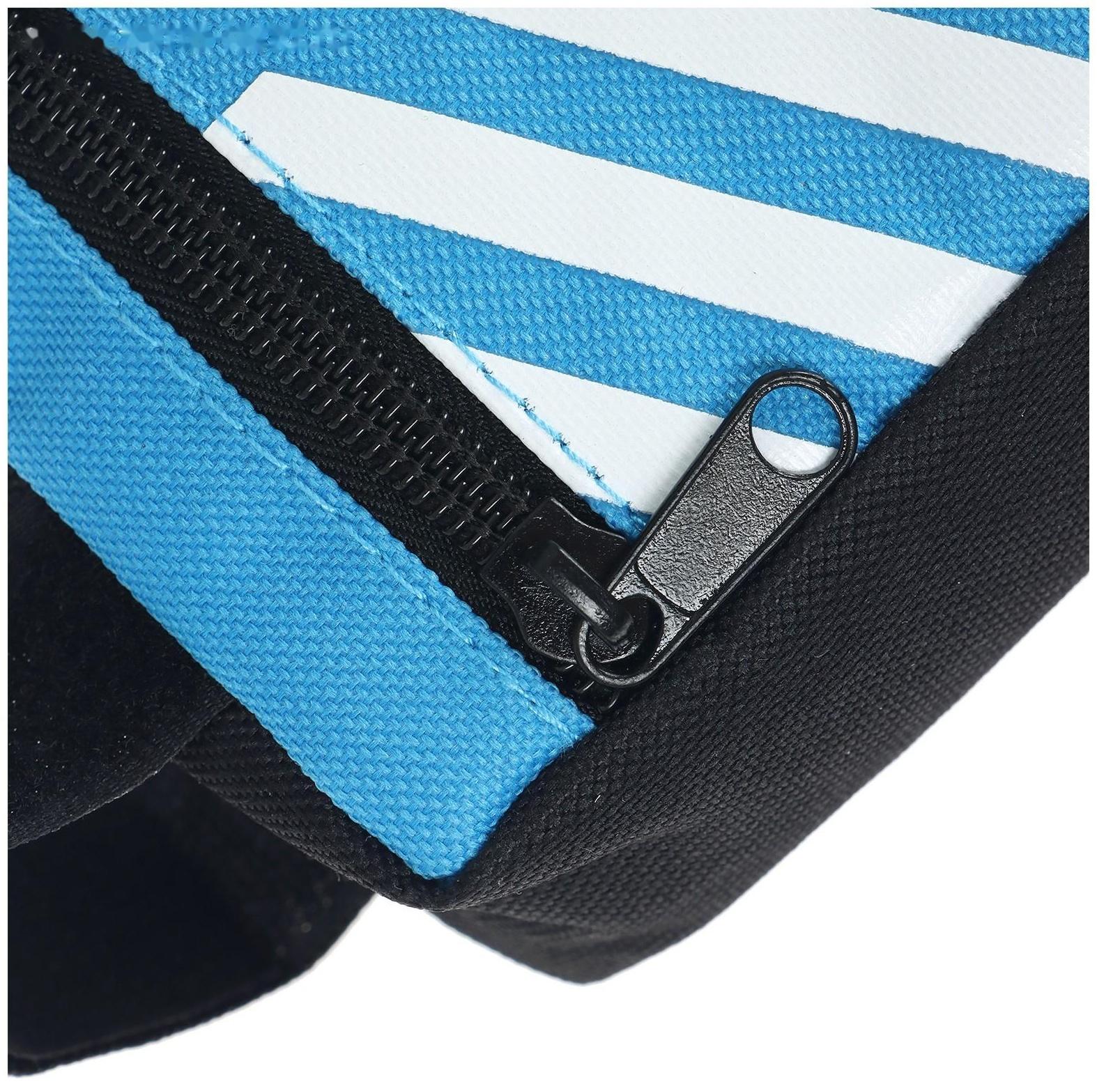 Велосумка подрамная с отсеком для бутылки, цвет синий