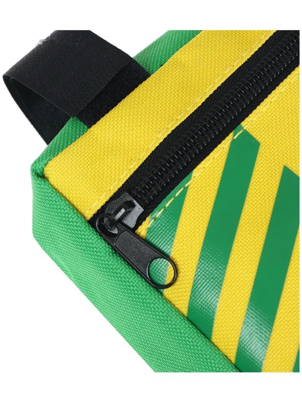 Велосумка подрамная с отсеком для бутылки, цвет желтый