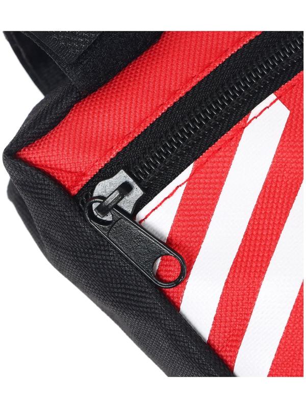 Велосумка подрамная с отсеком для бутылки, цвет красный