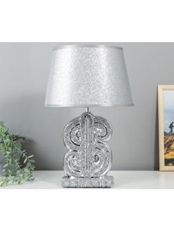 Настольная лампа 16872/1 E14 40Вт хром 15х7х30 см