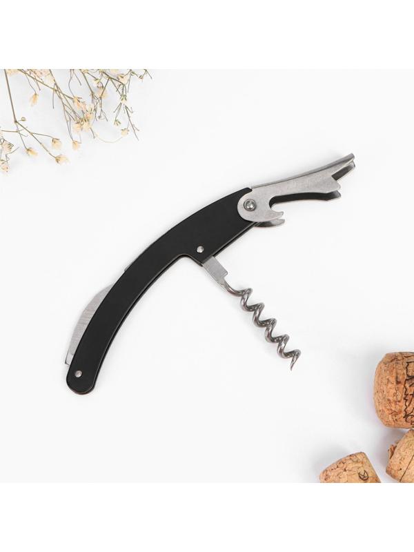 Набор штопор, пробка, каплеуловитель «Вино хорошая идея»