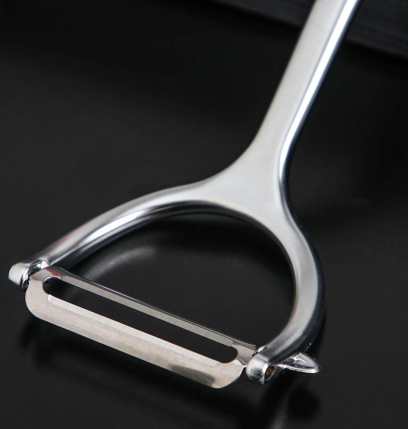 Овощечистка горизонтальная «Идея» нержавеющая сталь, цвет чёрный