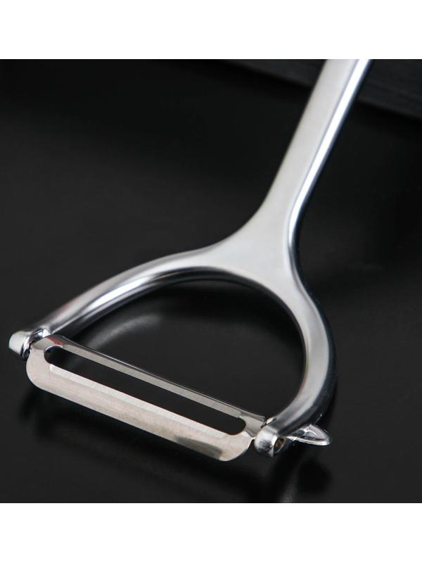 Овощечистка горизонтальная «Идея» нержавеющая сталь, цвет чёрный