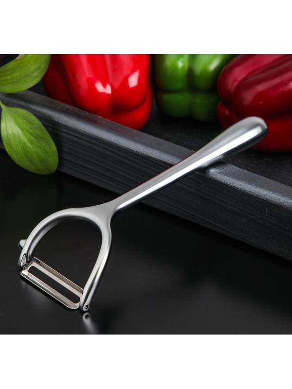 Овощечистка горизонтальная «Идея» нержавеющая сталь, цвет чёрный