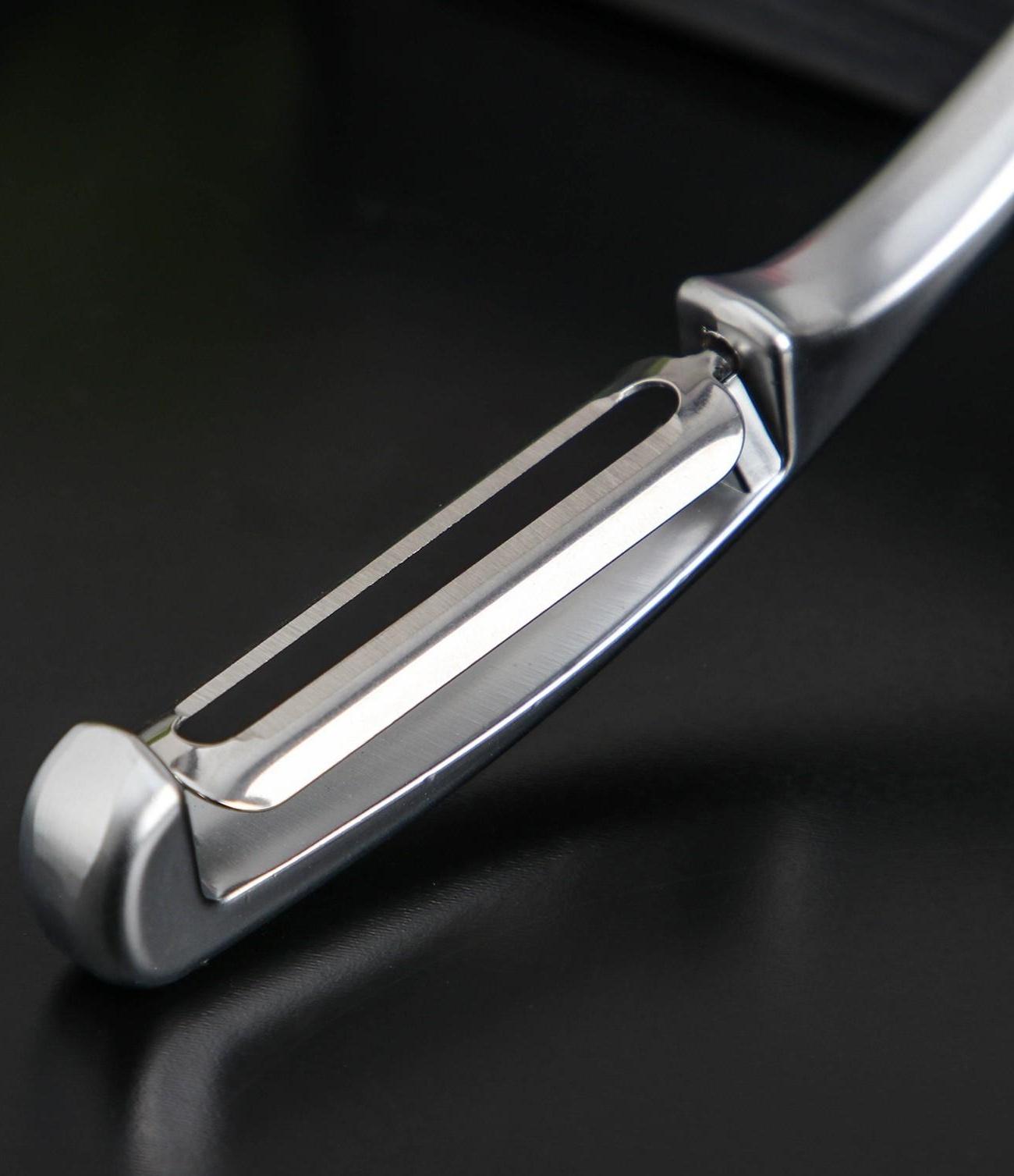 Овощечистка вертикальная «Идея» нержавеющая сталь, цвет чёрный