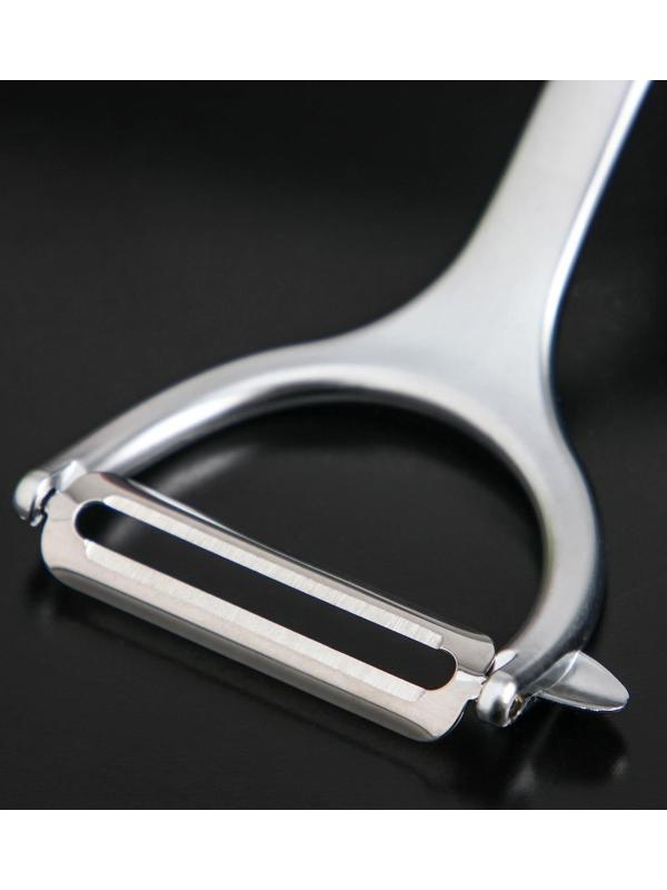 Овощечистка горизонтальная Magistro Volt, нержавеющая сталь, цвет хромированный