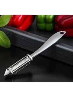 Овощечистка вертикальная Magistro Volt, нержавеющая сталь, цвет хромированный