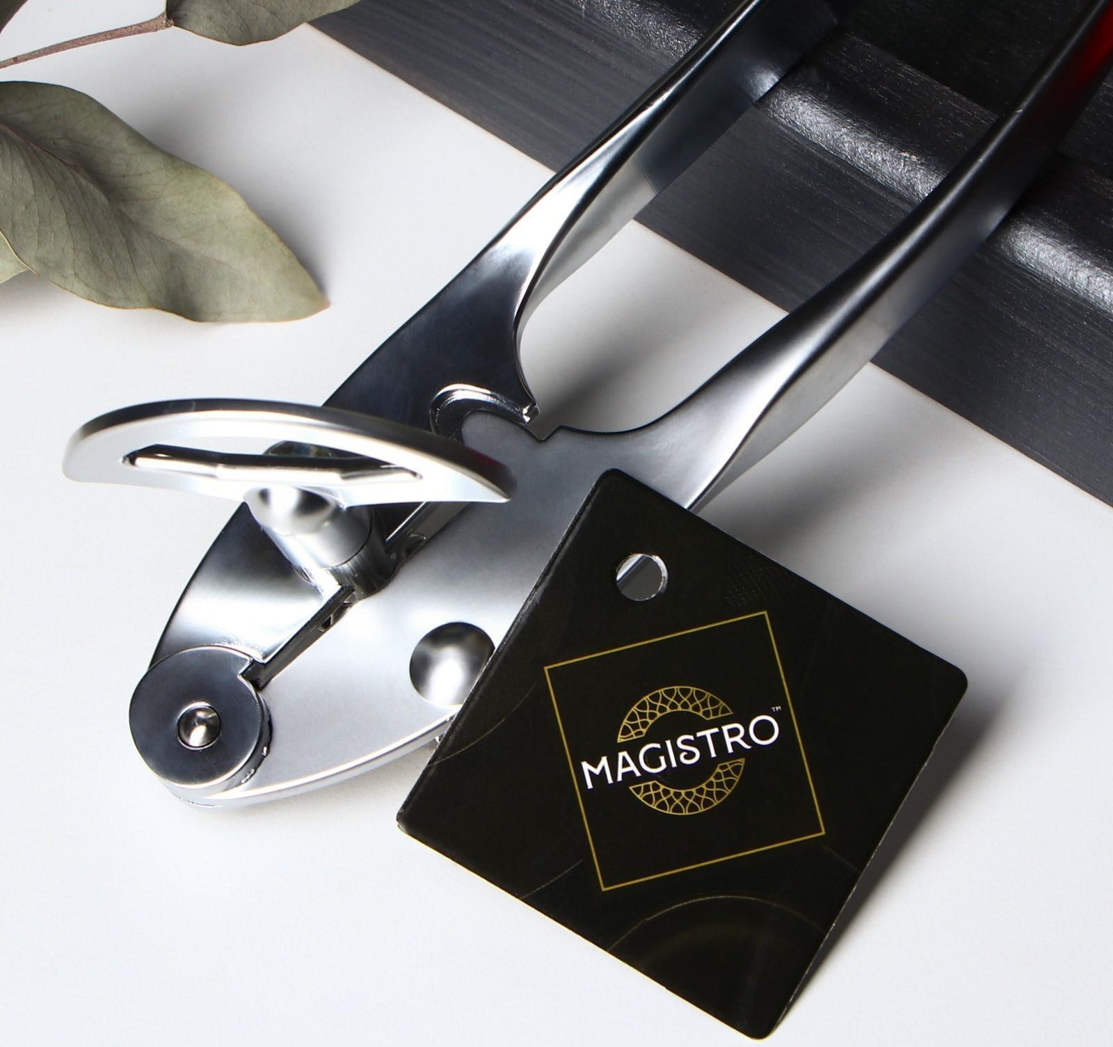 Нож консервный Magistro Volt, нержавеющая сталь, цвет хромированный