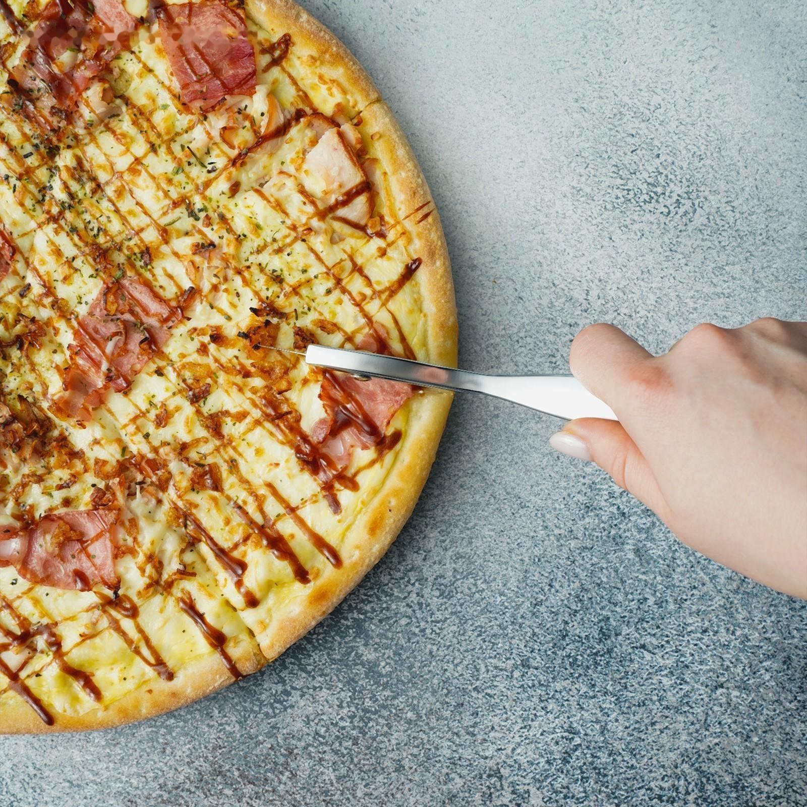 Нож для пиццы и теста Magistro Volt, нержавеющая сталь, цвет серебристый, хромированный