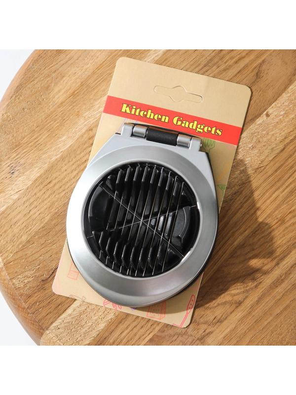 Яйцерезка Steel, 304 сталь, цвет хромированный, чёрный