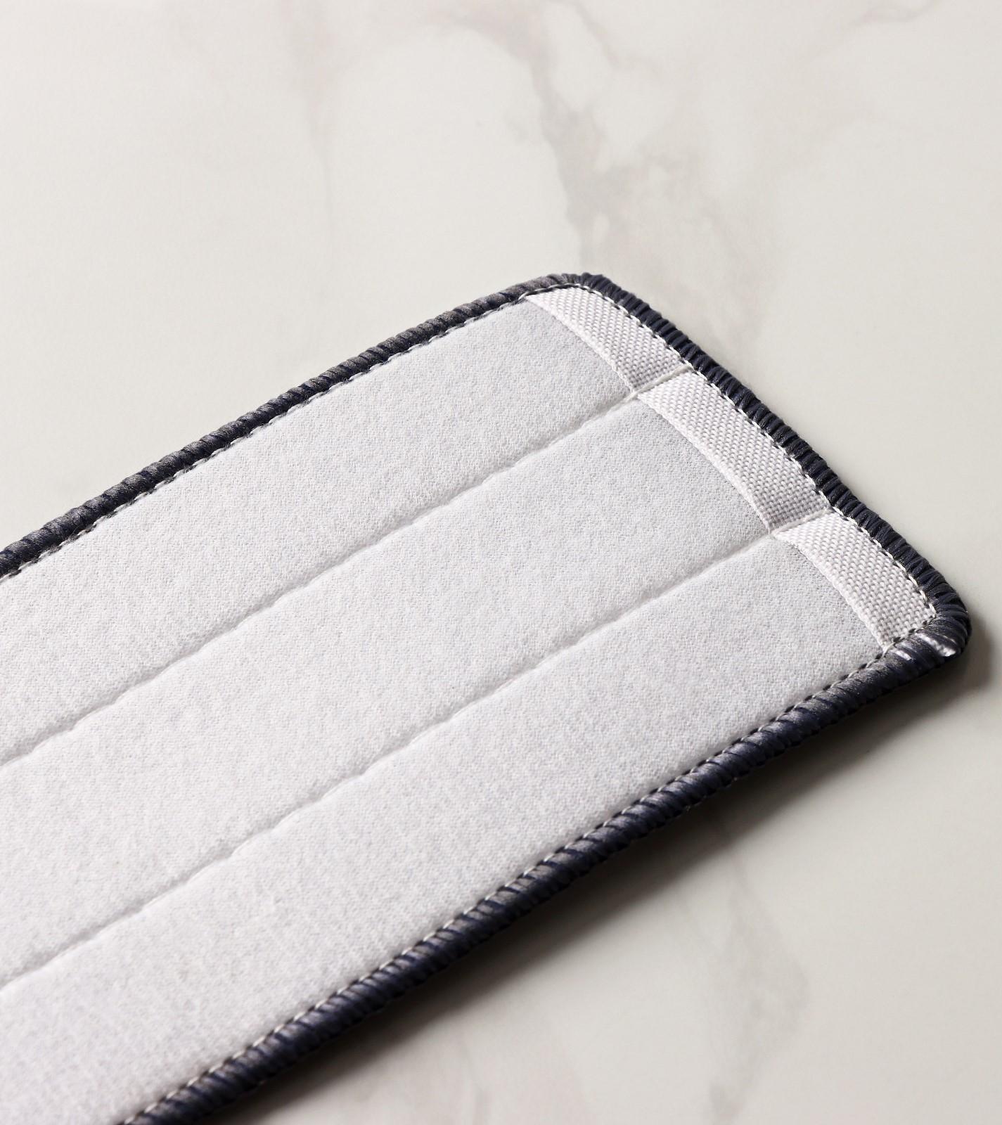 Насадка для швабры с отжимом Доляна, карманы с одной стороны, микрофибра, 35×12 см