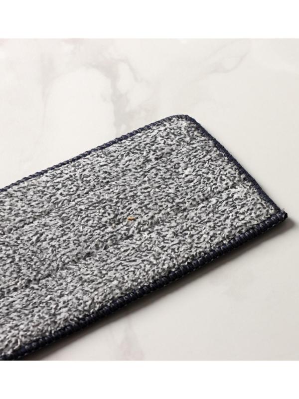 Насадка для швабры с отжимом Доляна, карманы с одной стороны, микрофибра, 35×12 см