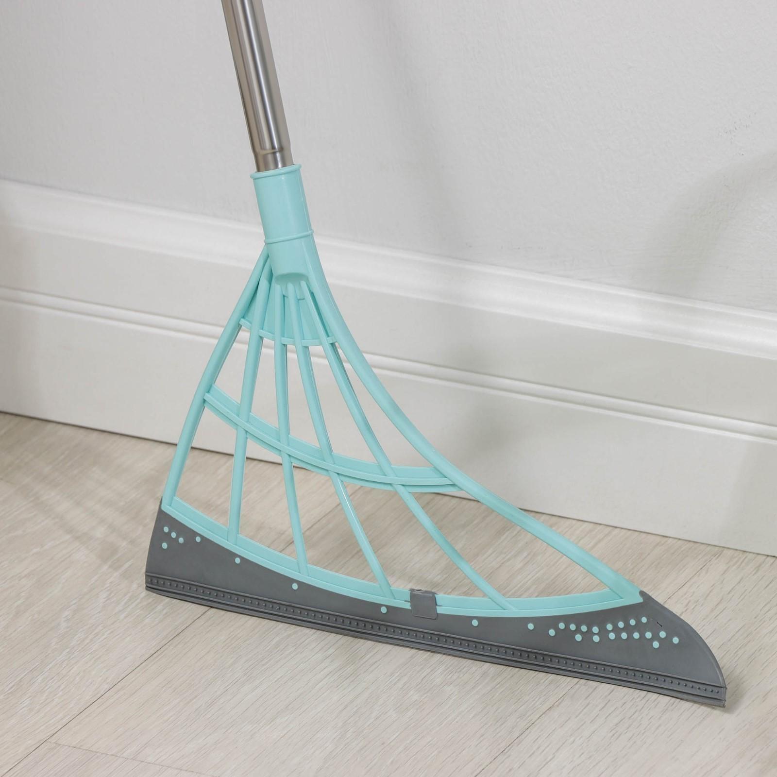 Водосгон с черенком из нержавеющей стали Доляна, 100×31 см