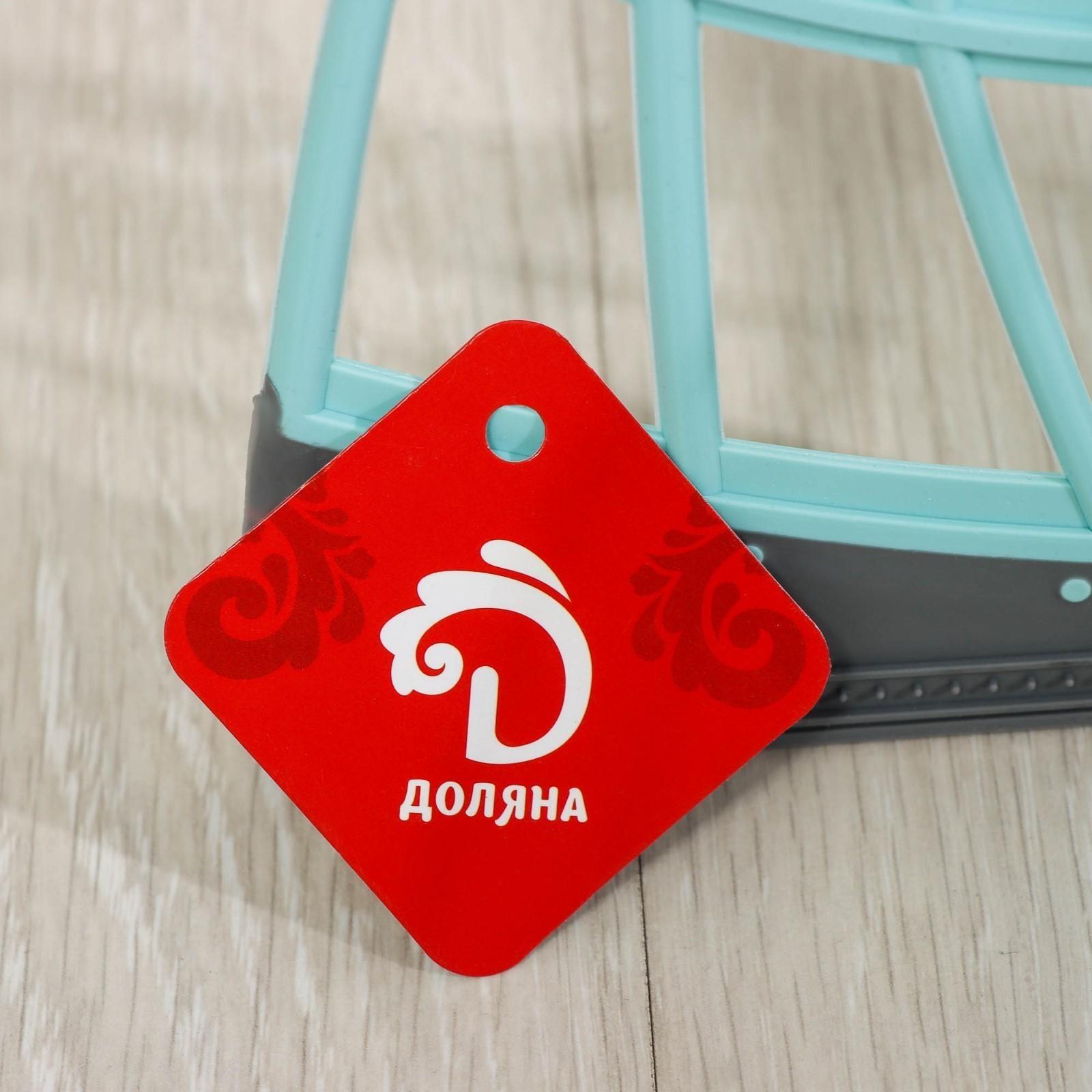 Водосгон с черенком из нержавеющей стали Доляна, 100×31 см