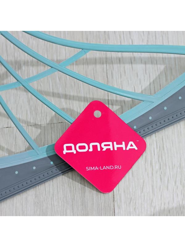 Водосгон с черенком из нержавеющей стали Доляна, 100×31 см