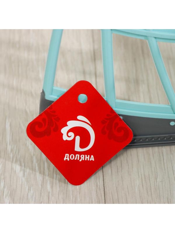 Водосгон с черенком из нержавеющей стали Доляна, 100×31 см