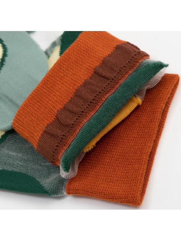 Носки женские MINAKU «Авокадо», размер 36-39 (23-25 см)