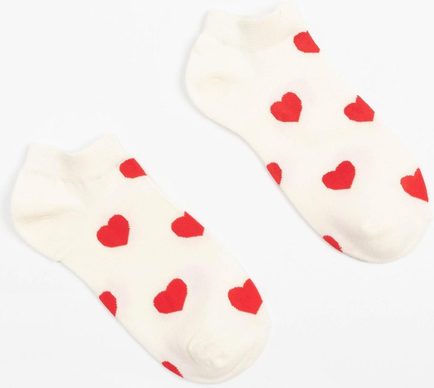Носки MINAKU «Сердце», размер 36-39 (23-25 см)