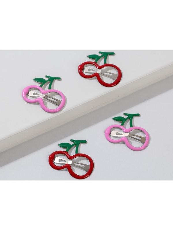 Заколки для волос детские «Твоя мода-твой стиль», 4 шт.