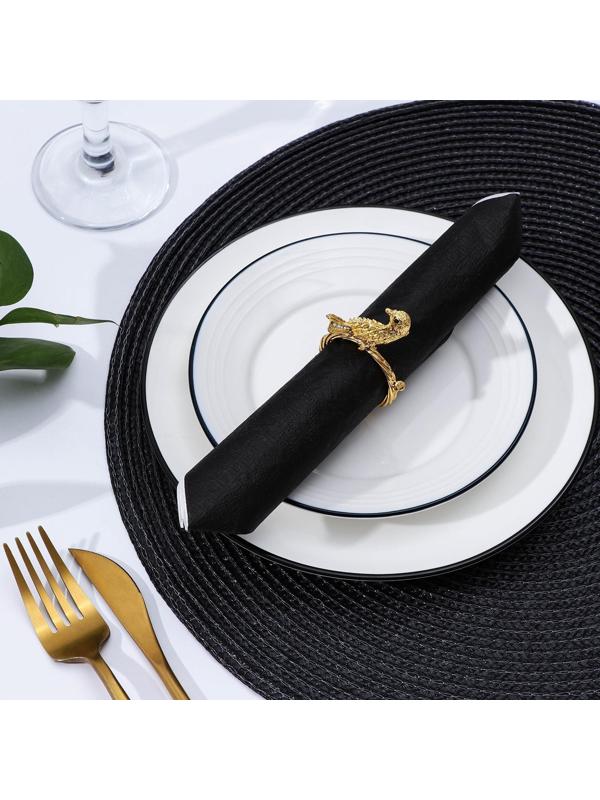 Кольцо для салфетки Nature Птица, 6×4,5×1,5 см, цвет золотой