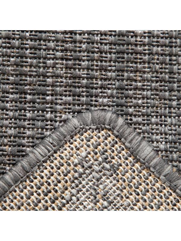 Ковер «Эко», прямоугольный, 80х150 см, полипропилен 100%, джут