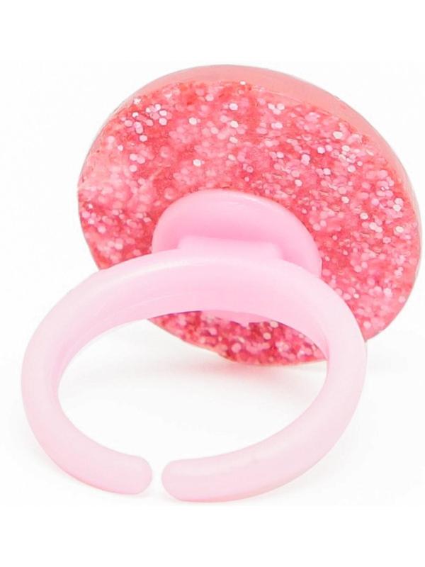 Набор колец на голографической подложке 3 шт, Минни Маус