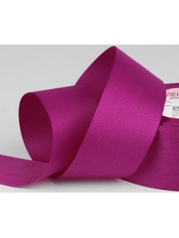 Лента репсовая, 40 мм, 23 ± 1 м, цвет лиловый №27