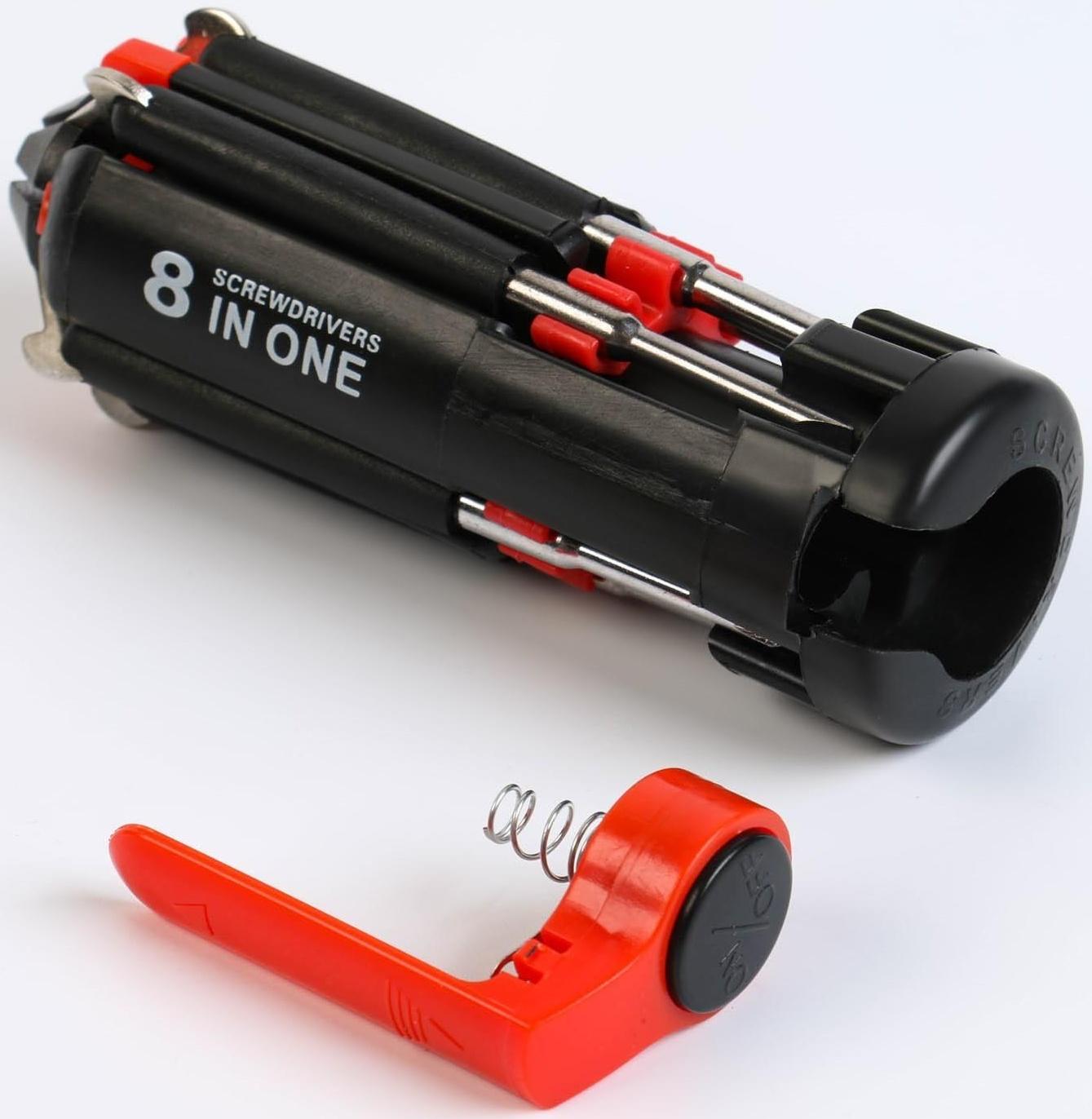 Фонарь многофункциональный, мультитул 8 в 1 