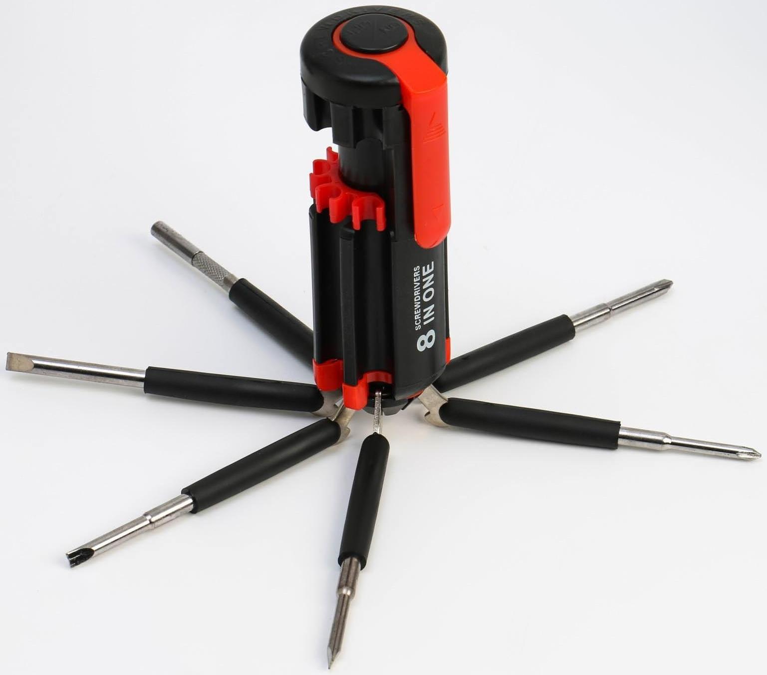 Фонарь многофункциональный, мультитул 8 в 1 