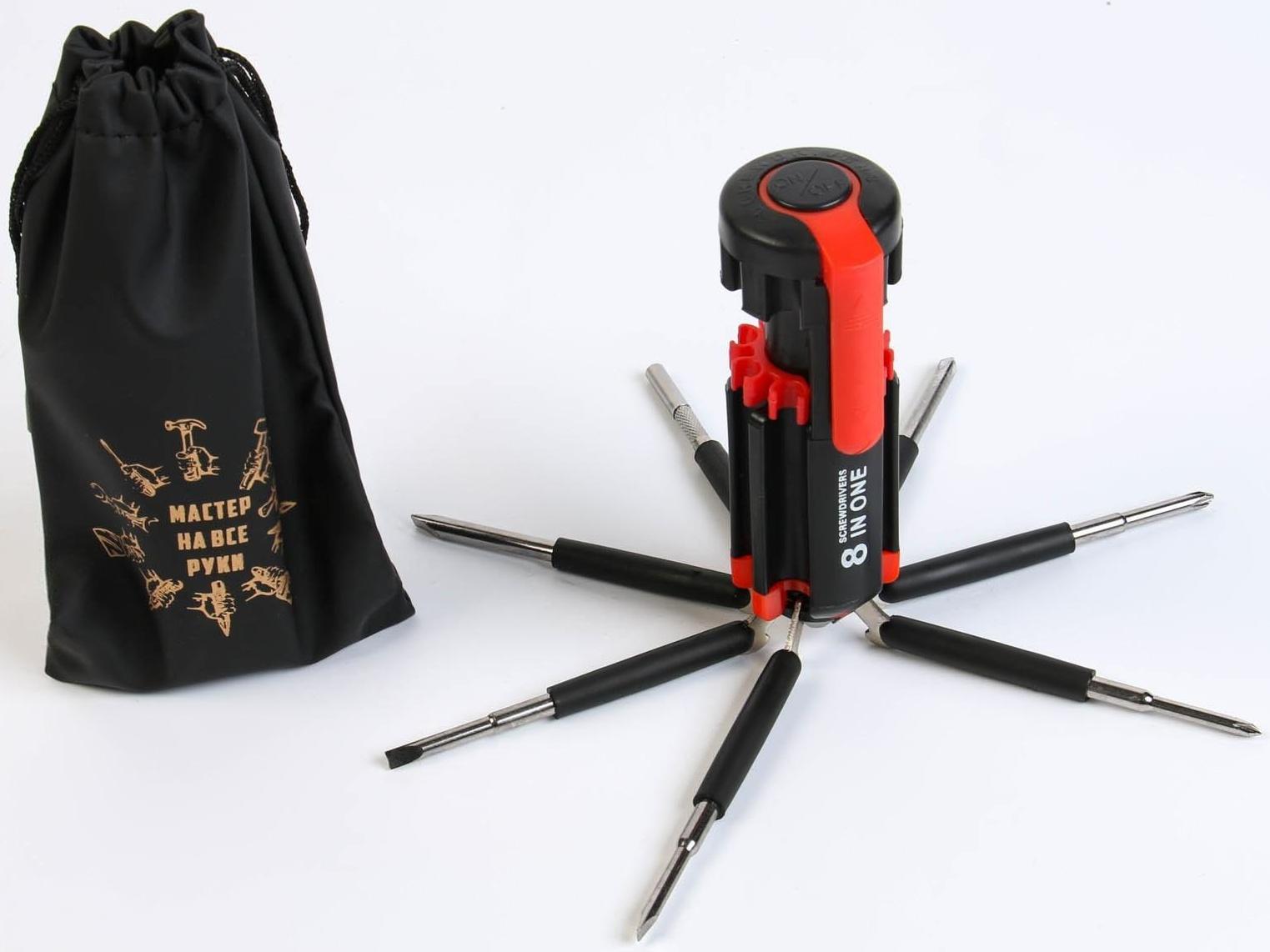 Фонарь-мультитул многофункциональный 