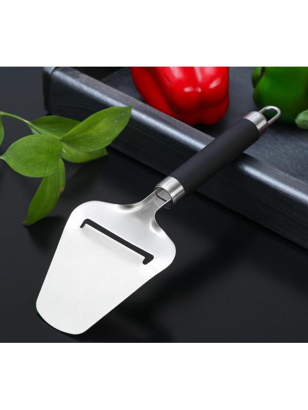 Нож для сыра Доляна Venus, нержавеющая сталь, цвет чёрный