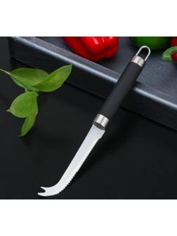 Нож для арбуза Доляна Venus, нержавеющая сталь, цвет чёрный