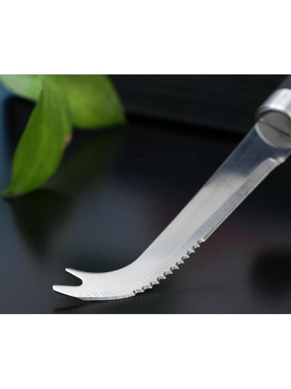 Нож для арбуза Доляна Venus, нержавеющая сталь, цвет чёрный