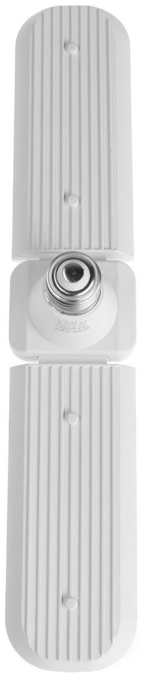 Фитолампа светодиодная, E27, 16 Вт, 220 В, складная