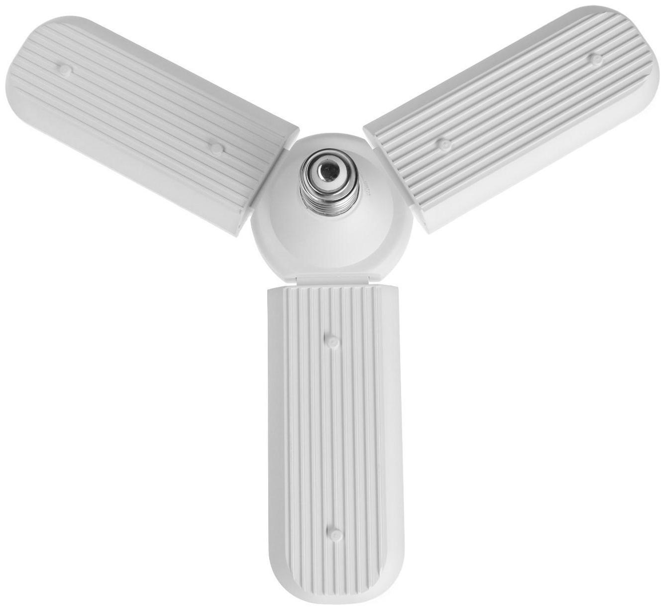 Фитолампа светодиодная, E27, 24 Вт, 220 В, складная