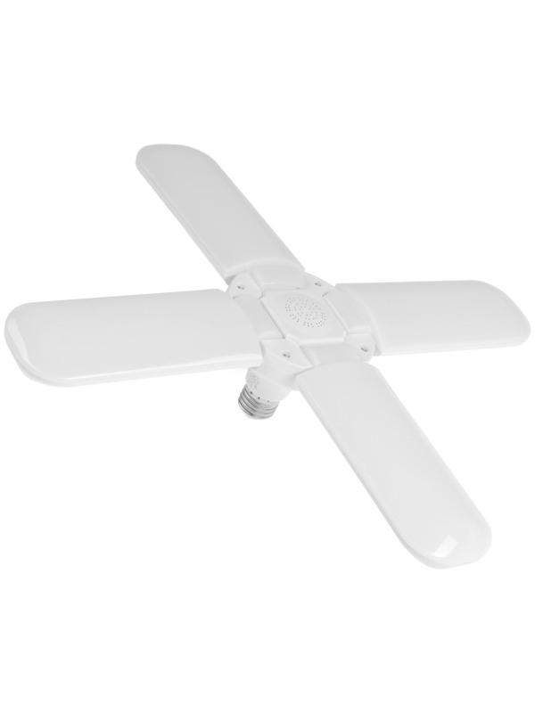 Фитолампа светодиодная, E27, 32 Вт, 220 В, складная