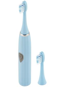 Электрическая зубная щетка HOMESTAR HS-6004, 5600 движ/мин, 2 насадки, голубая