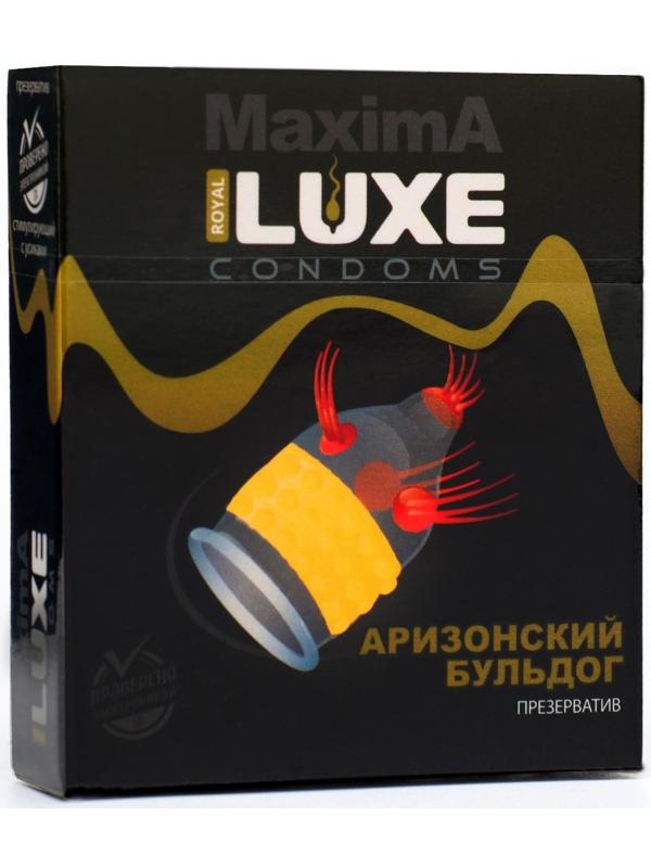 Презервативы «Luxe» Maxima Аризонский Бульдог, 1 шт