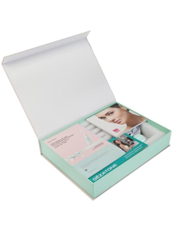 Дарсонваль Gezatone BP-7000, 5 насадок, для лица, тела и волос, бирюзовый