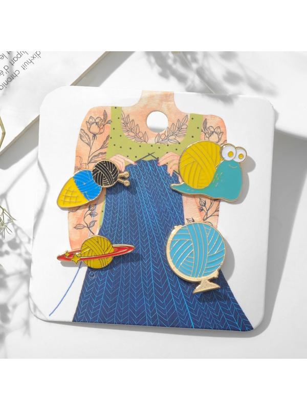 Набор значков (4 шт.) 